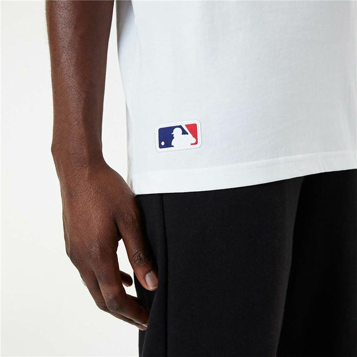 Tricou de baschet New Era MLB League Essentials LA Dodgers Alb