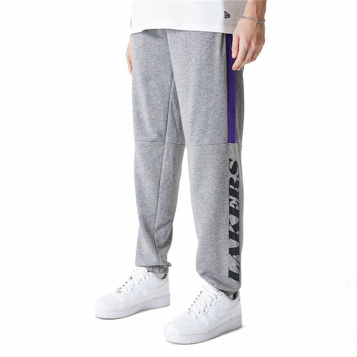 Pantaloni pentru Adulți New Era NBA LA Lakers  Gri Bărbați