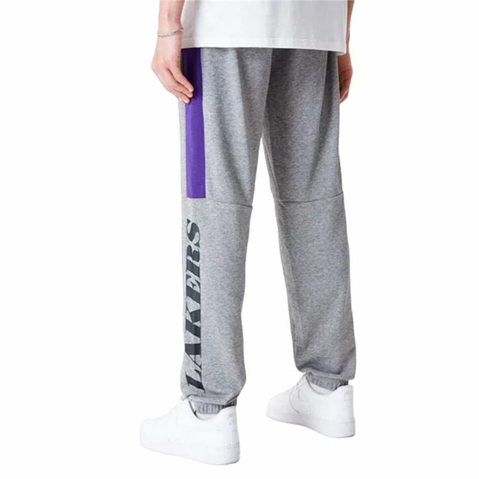 Pantaloni pentru Adulți New Era NBA LA Lakers  Gri Bărbați