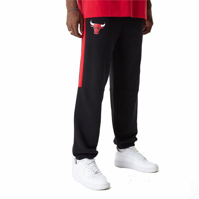Pantaloni pentru Adulți New Era NBA Colour Block Chicago Bulls Negru Bărbați