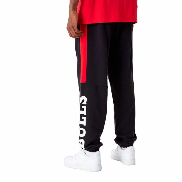 Pantaloni pentru Adulți New Era NBA Colour Block Chicago Bulls Negru Bărbați