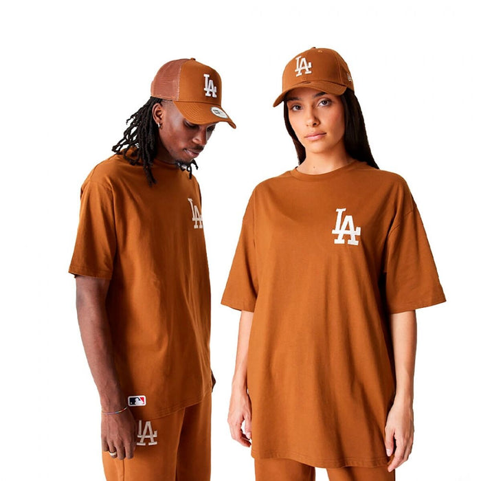 Tricou cu Mânecă Scurtă Bărbați New Era TEE LOSDOD TPNSTN 60416427 Maro
