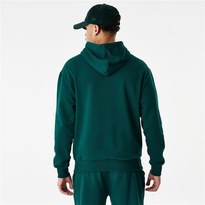 Hanorac cu Glugă Unisex New Era League Essentials New York Yankees Verde inchis