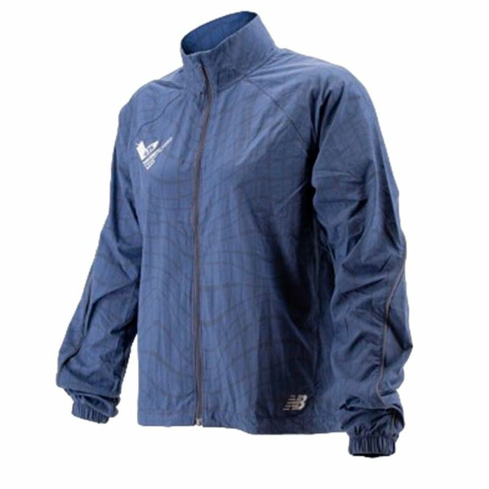 Jachetă Sport de Damă New Balance Valencia Marathon Bleumarin