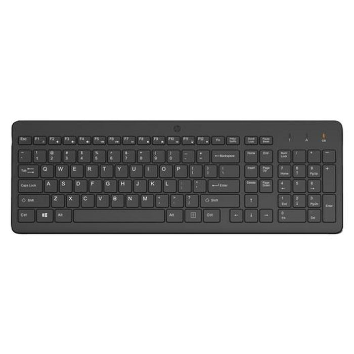 Tastatură Fără Fir HP 805T1AA Negru Qwerty Spaniolă