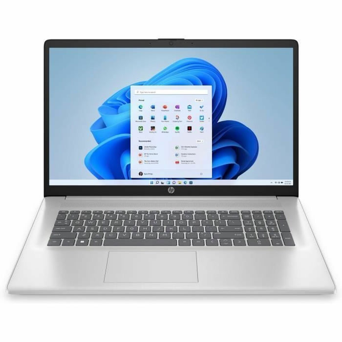 Laptop HP 17-cp0028nf 17,3" AMD Ryzen 5 5500U 16 GB RAM 512 GB SSD Azerty Franceză