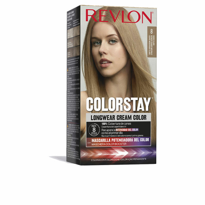 Vopsea Permanentă Revlon Colorstay Blond Deschis Nº 8