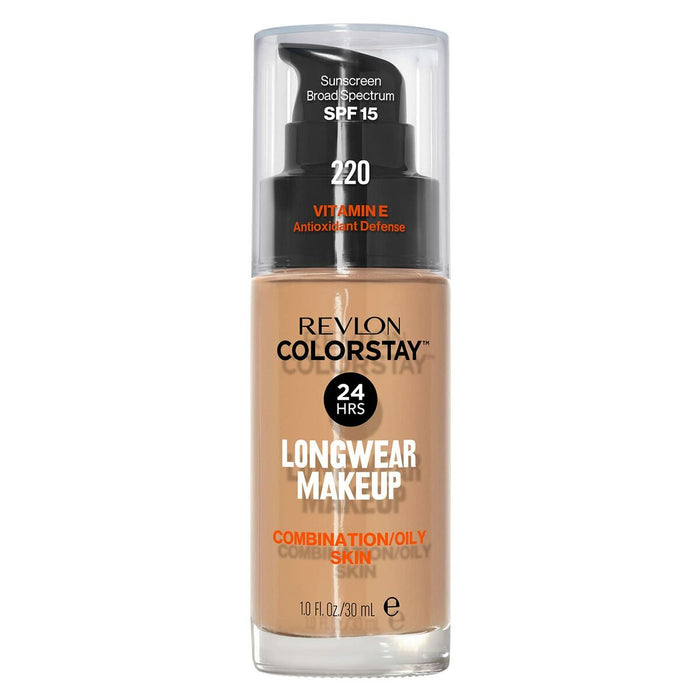 Fond de Ten Fluid Revlon Colorstay Nº 220 Natural Beige Spf 15 30 ml