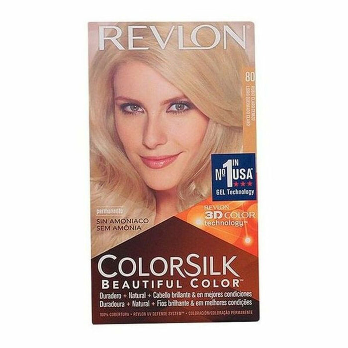Vopsea Fără Amoniac Colorsilk Revlon I0021838 Blond Cenușă (1 Unități)