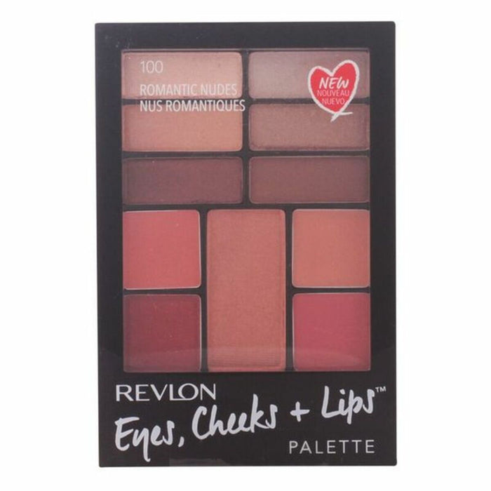 Etui pentru Pensule de Machiaj Eyes Cheeks Lips Revlon