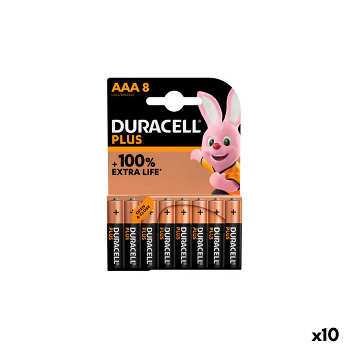 Baterii DURACELL AAA LR03 (10 Unități)