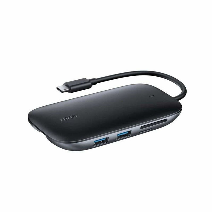 Hub USB Aukey CB-C71 Negru 100 W
