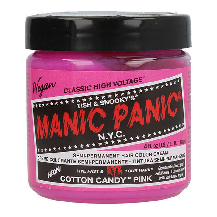 Vopsea Permanentă Classic Manic Panic HCR 11004 Cotton Candy Pink (118 ml)