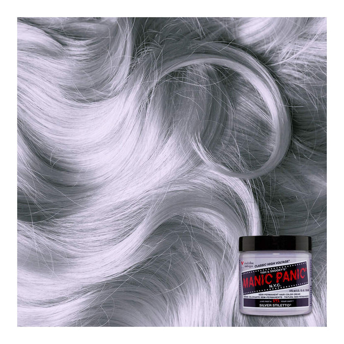 Vopsea Permanentă Classic Manic Panic 612600110067 Silver Stiletto (118 ml)