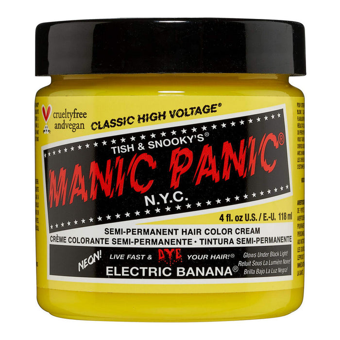 Vopsea Permanentă Classic Manic Panic 612600110128 Electric Banana (118 ml)