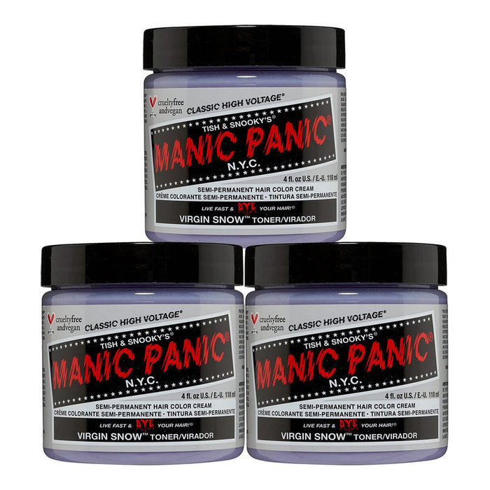 Vopsea Permanentă Classic Manic Panic Virgin Snow (118 ml)