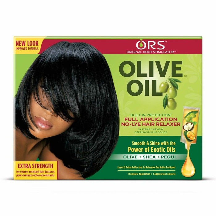 Tratament Capilar pentru Întinderea Părului Olive Oil Relaxer Kit Ors 