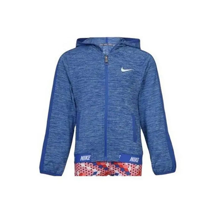 Hanorac cu glugă pentru fete Nike 937-B8Y Albastru