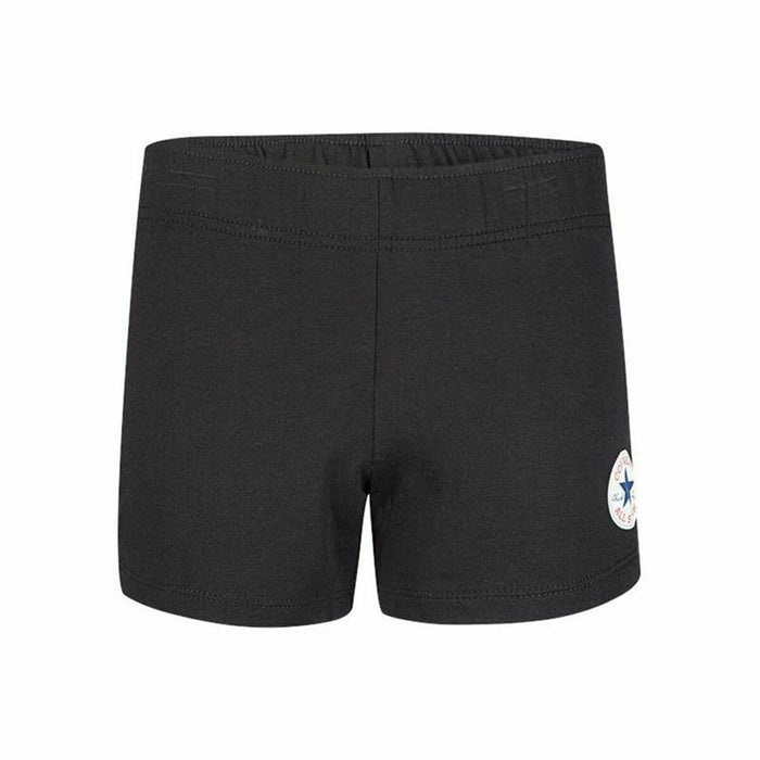 Pantaloni Scurți Sport pentru Copii Converse Chuck Patch Negru