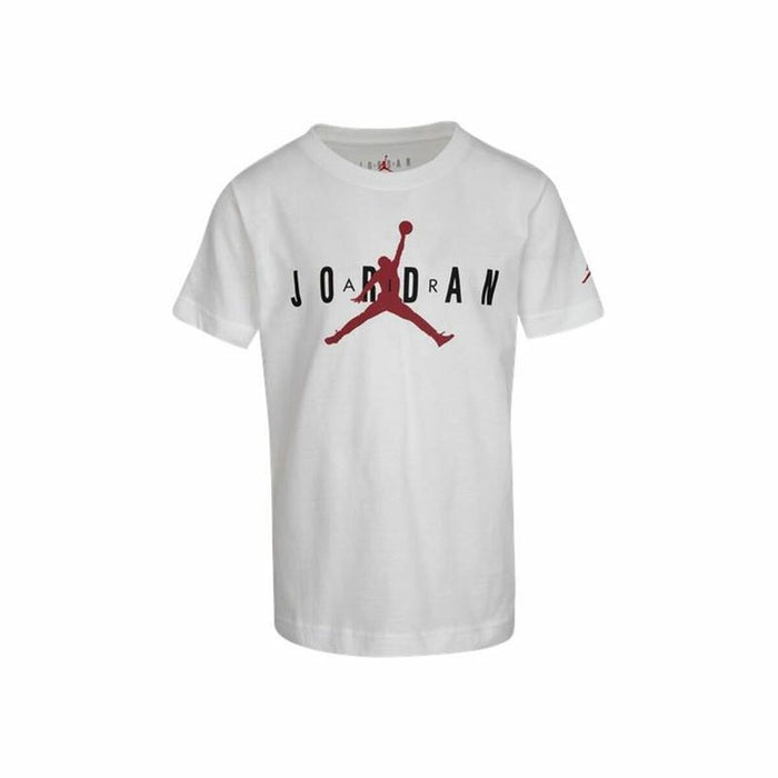 Tricou cu Mânecă Scurtă pentru Copii Nike Jordan Brand 5 Alb