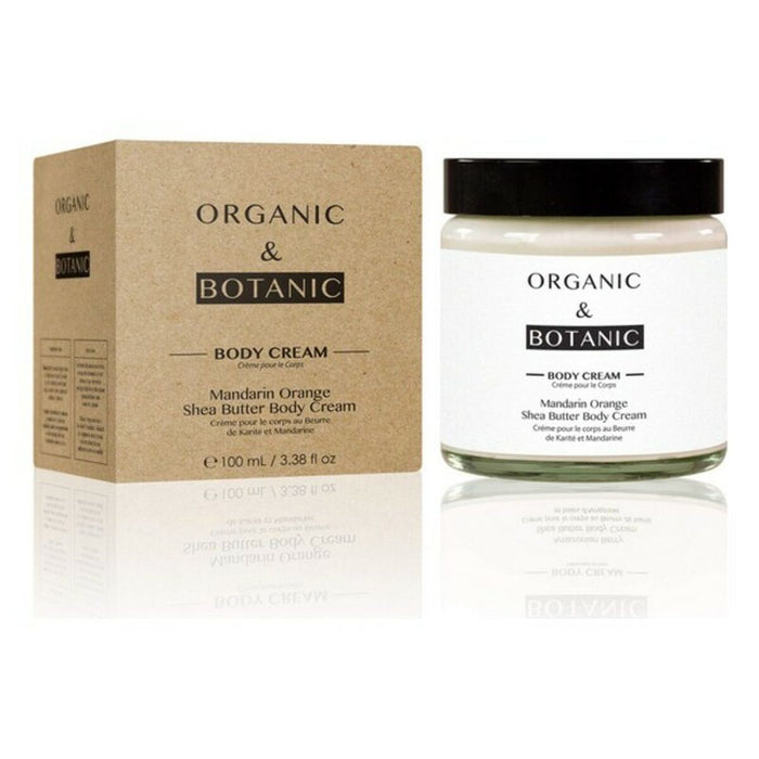Cremă Corporală Hidratantă Organic & Botanic OBMOBC Mandarină 100 ml