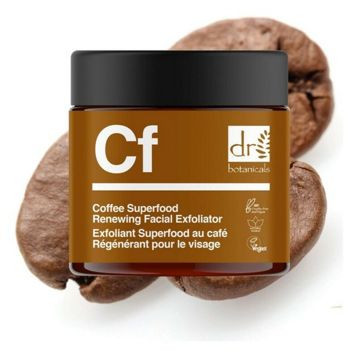 Exfoliant Față Coffee Superfood Botanicals (50 ml)