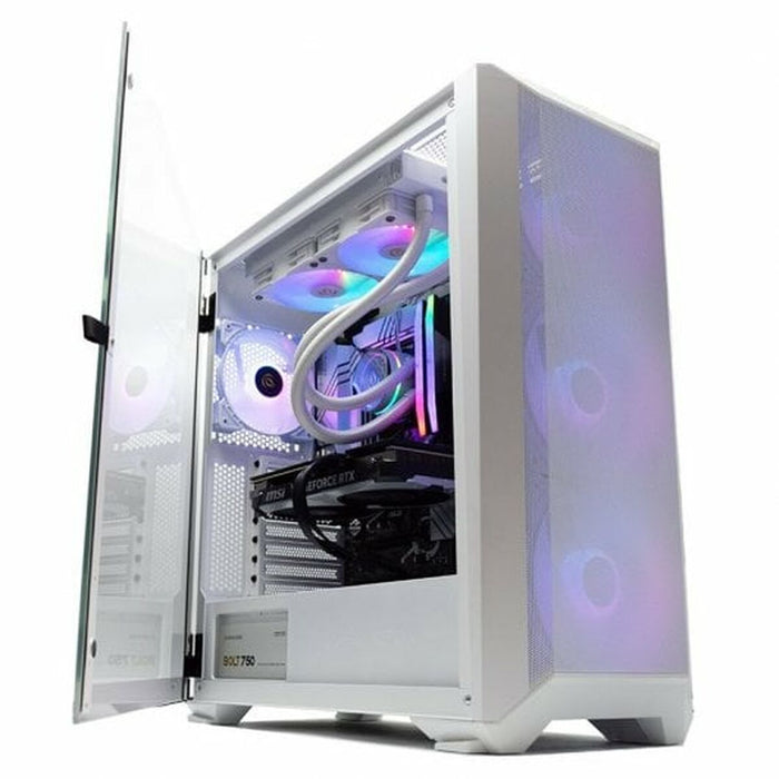 PC cu Unitate PcCom PCC-IMP3-13600KF-4070W-WHT i5-13600KF 32 GB RAM 1 TB SSD Nvidia Geforce RTX 4070
