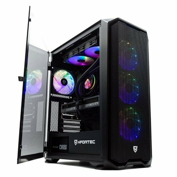 PC cu Unitate PcCom Ready AMD Ryzen 7 5800X 32 GB RAM 1 TB SSD Nvidia Geforce RTX 4060