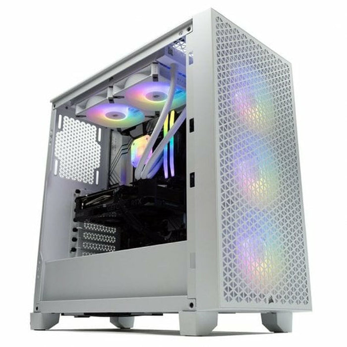 PC cu Unitate PcCom PCCOMRDY13600KF-4060TIW-WHT i5-13600KF 32 GB RAM 1 TB SSD Nvidia Geforce RTX 4060