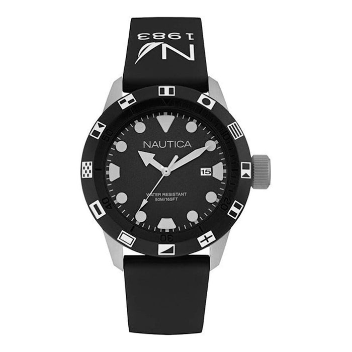 Ceas Bărbați Nautica NAI09509G Negru