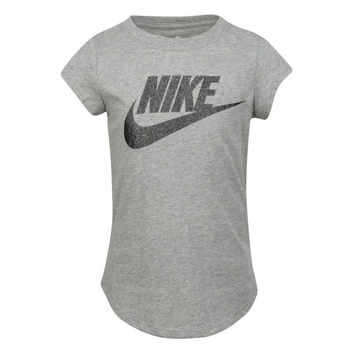 Tricou cu Mânecă Scurtă pentru Copii Nike Futura SS Gri