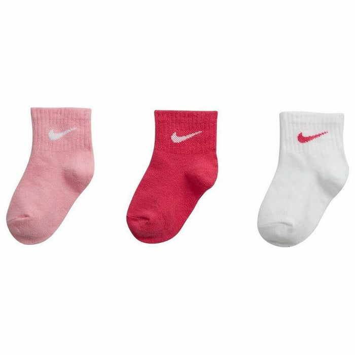 Șosete Nike Swoosh Gripper Bebeluș Roz