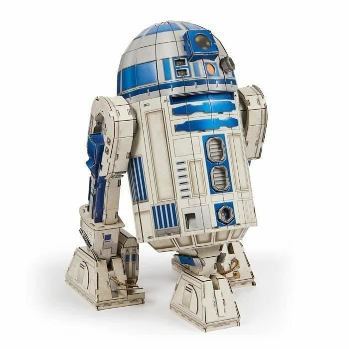 Set de Construcție Star Wars R2-D2 201 Piese 19 x 18,6 x 28 cm Alb Multicolor