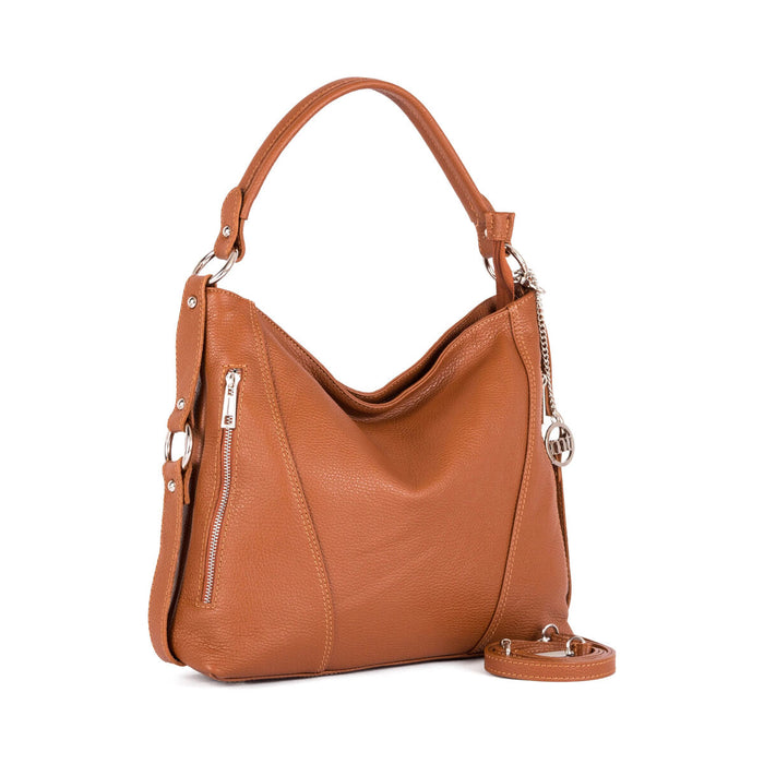 Geantă Damă Mia Tomazzi WB113036-COGNAC Maro (33 x 27 x 8,5 cm)