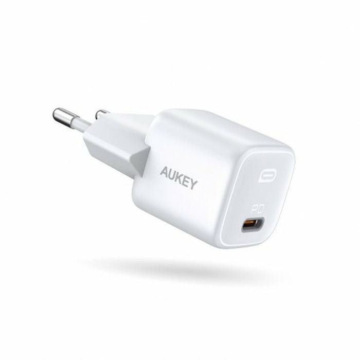 Încărcător de Perete Aukey Omnia Mini Alb 20 W