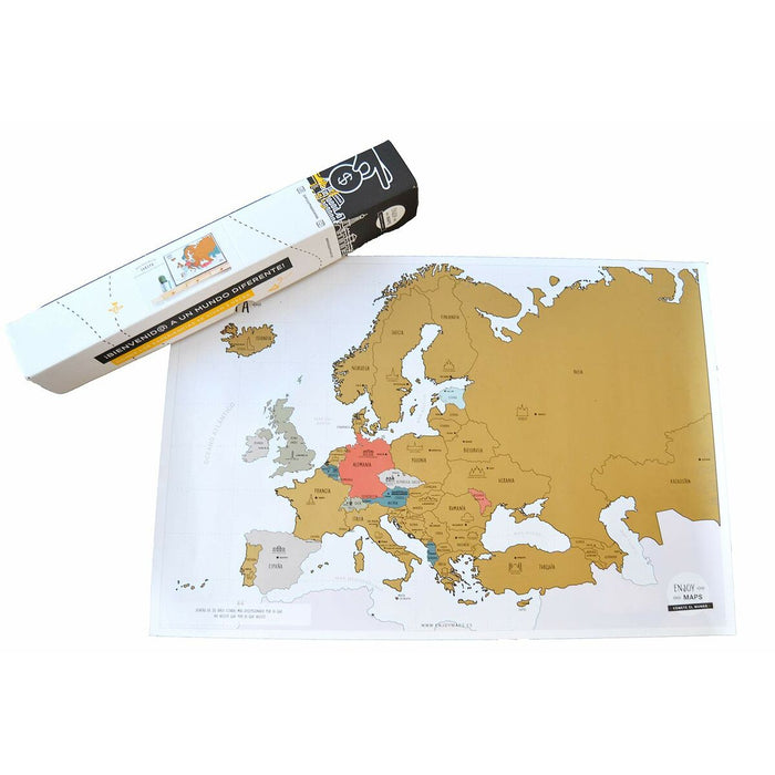 Harta Lumii Europe 65 x 45 cm