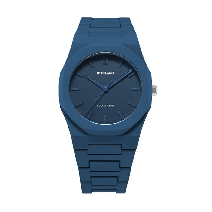 Ceas Bărbați D1 Milano POLYCARBON NAVY BLUE - COLOR BLOCK EDITION (Ø 40,5 mm)