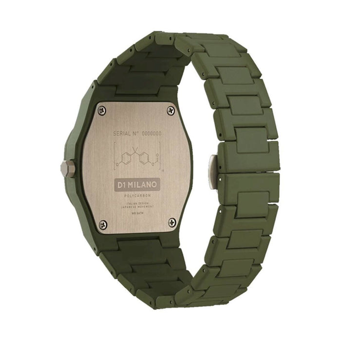 Ceas Bărbați D1 Milano MILITARY GREEN (Ø 40,5 mm)