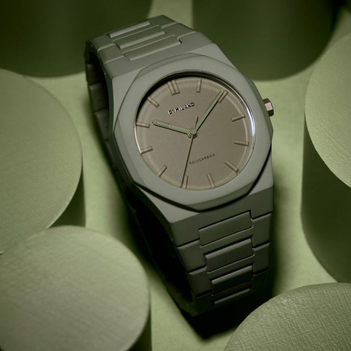 Ceas Bărbați D1 Milano MILITARY GREEN (Ø 40,5 mm)
