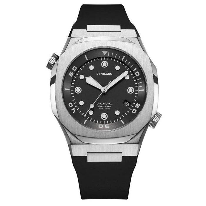 Ceas Bărbați D1 Milano DEEP BLACK (Ø 43,5 mm)