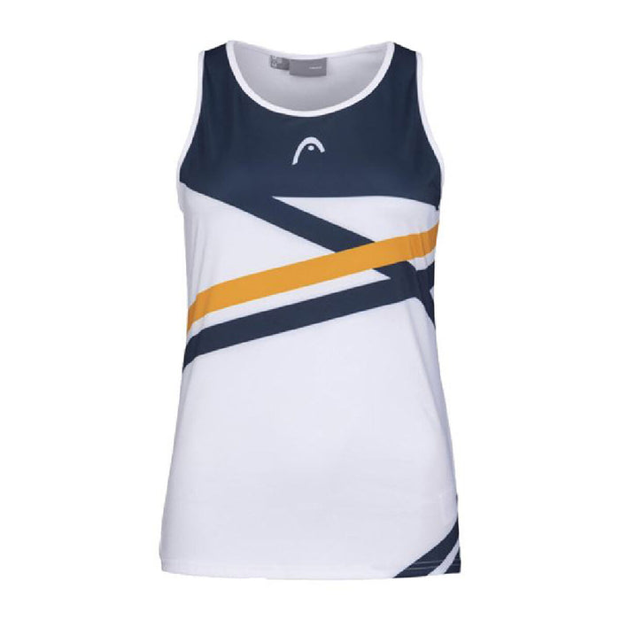 Tricou cu Mânecă Scurtă Femei Head Tenis PERF Tank Top W Alb