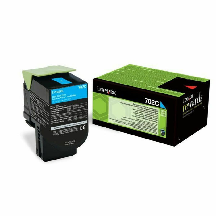 Toner Lexmark 702C R Cyan