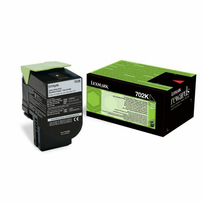 Toner Lexmark 702K R Negru