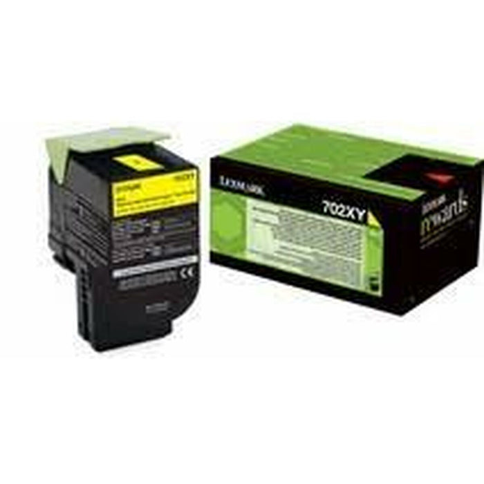 Toner Lexmark 702XY R Galben Negru