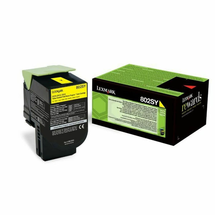 Toner Lexmark 80C2SY0 Galben