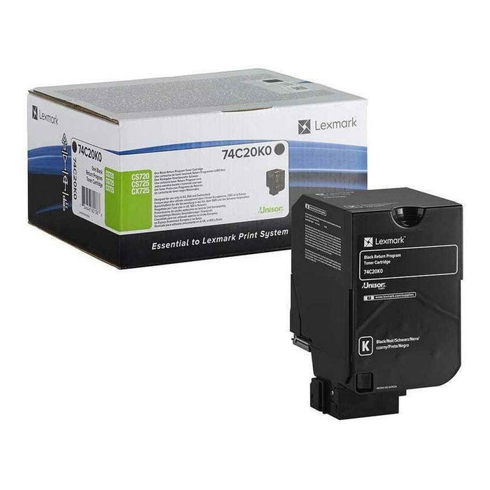 Toner Lexmark 74C20K0 Negru