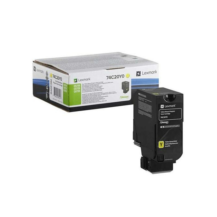 Toner Lexmark 74C20Y0 Galben