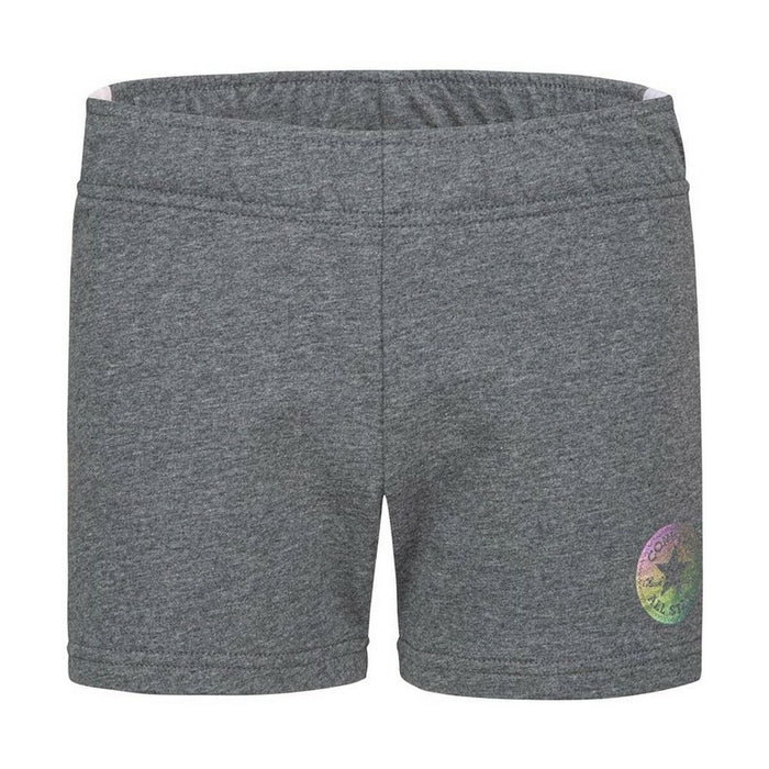 Pantaloni Scurți Sport pentru Copii Converse Blocked Gri închis