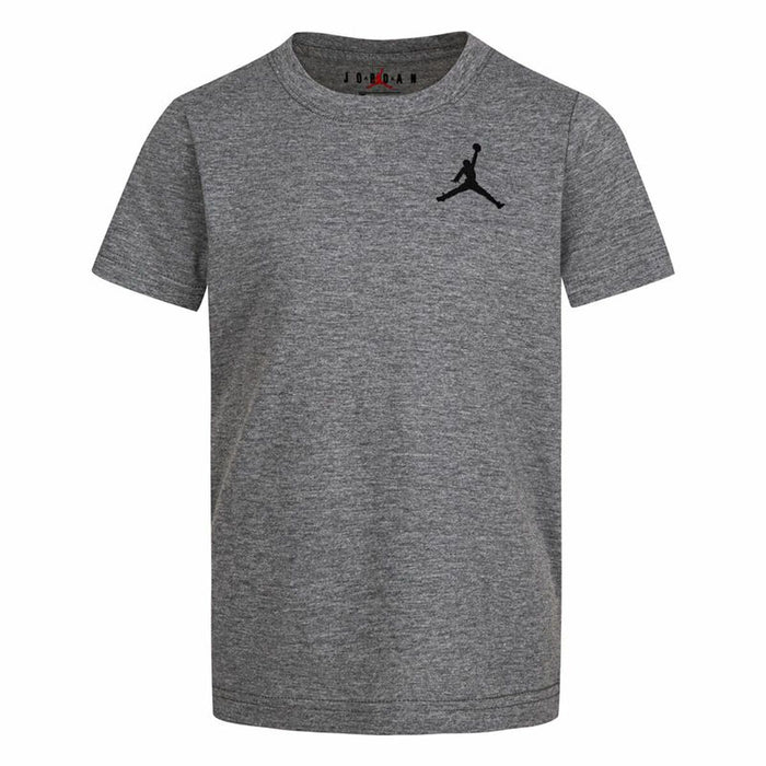 Tricou cu Mânecă Scurtă pentru Copii Nike Jordan Jumpamn Air EMB Gri închis