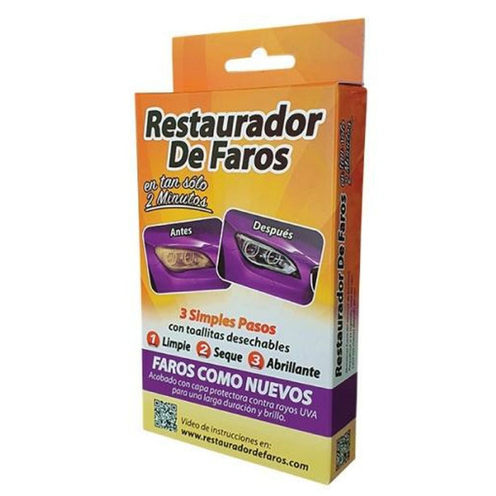 Șervețele de restaurare a farurilor Asepticae